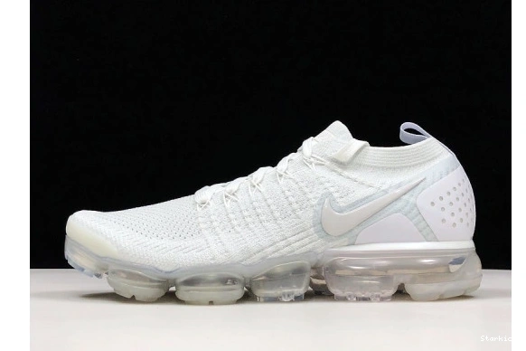 2 VAPORMAX WHITE GREY VAST FLYKNIT AIR 942842-105 1206